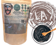 Load image into Gallery viewer, Nativilis Kaolin Black Clay Powder | Nativilis Natural Essential Oils
