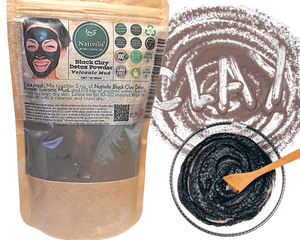 Nativilis Kaolin Black Clay Powder | Nativilis Natural Essential Oils