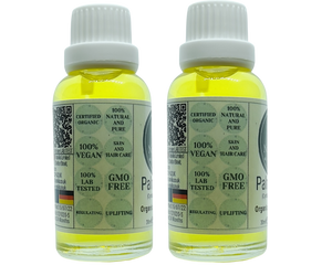Nativilis Organic Palmarosa Essential Oil (Cymbopogon martinii)- 100% Natural - 30ml - (GC/MS Tested)