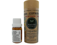 Load image into Gallery viewer, Nativilis Copaiba Balsam Essential Oil (10ml) - 100% Natural (Copaifera Officinalis ) (GC/MS Tested)
