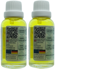 Nativilis Organic Palmarosa Essential Oil (Cymbopogon martinii)- 100% Natural - 30ml - (GC/MS Tested)