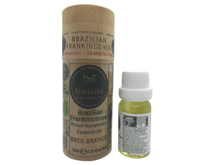 Nativilis Brazilian Frankincense - Breu Branco - Protium heptaphyllum - Amazonian natural oil Copaiba properties anti-inflammatory antiseptic analgesic soothing exfoliant for dry and oily skin
