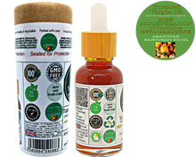Load image into Gallery viewer, Nativilis TUCUMA VIRGIN OIL (Astrocaryum vulgare) Amazonian Rainforest Collection HIGH CONCENTRATION VITAMIN-A BETA-CAROTENE - SKIN and Hair Care - nourishing, moisturizing, antioxidant and anti-inflammatory properties - Copaiba
