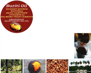 Nativilis Amazonian Buriti Oils (Mauritia flexuosa) Moriche – Aguaje – Richest source Beta-Carotene Vitamin A 20X More than Carrots – emollient rebuild moisturize re-hydrate skin cells - Copaiba