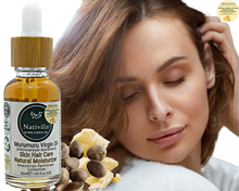 Load image into Gallery viewer, Nativilis Murumuru Virgin Oil (Astrocaryum murumuru) Amazonian Rainforest Collection - Skin Hair Care Natural Moisturizer – Less frizzy hair - Won’t clog your pores – Copaiba properties
