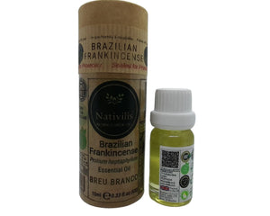 Nativilis Brazilian Frankincense - Breu Branco - Protium heptaphyllum - Amazonian natural oil Copaiba properties anti-inflammatory antiseptic analgesic soothing exfoliant for dry and oily skin