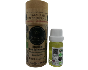 Nativilis Brazilian Frankincense - Breu Branco - Protium heptaphyllum - Amazonian natural oil Copaiba properties anti-inflammatory antiseptic analgesic soothing exfoliant for dry and oily skin