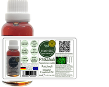 Load image into Gallery viewer, Nativilis Organic Patchouli Essential Oil (Pogostemon cablin) - 100% Natural - 30ml - (GC/MS Tested)
