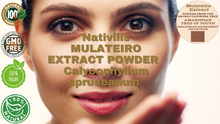 Load image into Gallery viewer, Nativilis MULATEIRO EXTRACT POWDER FROM THE SACRED CAPIRONA TREE- Calycophyllum spruceanum - AMAZONIAN TREE OF YOUTH - Skin and Hair Care - Anti-aging - Antifungal - Wound-healing properties - Copaiba
