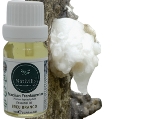 Nativilis Brazilian Frankincense - Breu Branco - Protium heptaphyllum - Amazonian natural oil Copaiba properties anti-inflammatory antiseptic analgesic soothing exfoliant for dry and oily skin