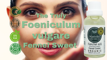 Load image into Gallery viewer, Nativilis Organic Fennel Sweet Essential Oil (Foeniculum vulgare) - 100% Natural - 30ml - (GC/MS Tested)
