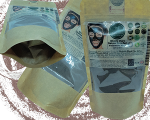 Nativilis Kaolin Black Clay Powder | Nativilis Natural Essential Oils