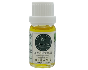 Organic Lemongrass Essential Oil | Nativilis Natural Essential Oils
