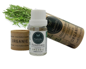 Organic Rosemary Essential Oil | Nativilis Natural Essential Oils
