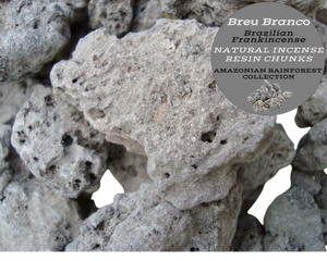 Nativilis Brazilian Frankincense - AMAZONIAN BREU BRANCO NATURAL INCENSE RESIN CHUNKS - Protium heptaphyllum - Shamanic traditional healing practices accompanying prayer - sacred purposes - Ayahuasca ceremony practitioners - Copaiba
