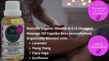 Load image into Gallery viewer, Nativilis Organic Omega 6 Serum | Nativilis Natural Essential Oils
