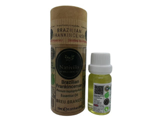 Nativilis Brazilian Frankincense - Breu Branco - Protium heptaphyllum - Amazonian natural oil Copaiba properties anti-inflammatory antiseptic analgesic soothing exfoliant for dry and oily skin