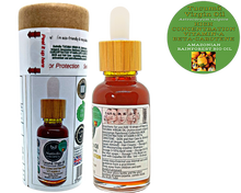 Load image into Gallery viewer, Nativilis TUCUMA VIRGIN OIL (Astrocaryum vulgare) Amazonian Rainforest Collection HIGH CONCENTRATION VITAMIN-A BETA-CAROTENE - SKIN and Hair Care - nourishing, moisturizing, antioxidant and anti-inflammatory properties - Copaiba

