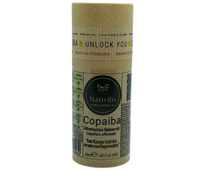 Nativilis Copaiba Ätherisches Balsamöl - Muskel- und Gelenkschmerzen - anti-aging brauner fleck auf der haut akne dermatitis melasma - Pilzinfektionen – Durchblutung von Krampfadern -Aromatherapie-Öl