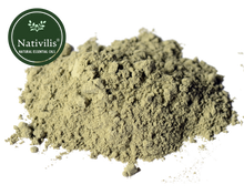 Load image into Gallery viewer, Nativilis Amazonian Green Montmorillonite Powder Clay - Natural Facial Hair Body Mask – oily and acne-prone skin restoring balance skin PH levels – Best known most used - Copaiba benefits
