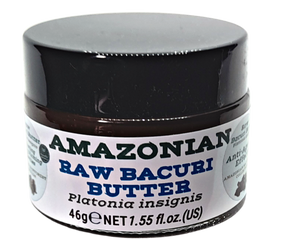 Nativilis Amazonian Raw Bacuri Butter (Platonia insignis) - Reduces the formation of redness emollient properties high absorption rate - anti-ageing stabilises collagen + elastin production – Copaiba