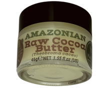 Load image into Gallery viewer, Products Nativilis Amazonian Cocoa Butter Raw (Theobroma cacao) Skin Natural Moisturizer Replenishing skin&#39;s moisture protecting your skin improving elasticity – Copaiba properties
