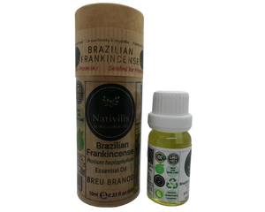 Nativilis Brazilian Frankincense - Breu Branco - Protium heptaphyllum - Amazonian natural oil Copaiba properties anti-inflammatory antiseptic analgesic soothing exfoliant for dry and oily skin