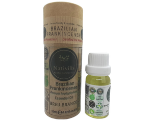 Nativilis Brazilian Frankincense - Breu Branco - Protium heptaphyllum - Amazonian natural oil Copaiba properties anti-inflammatory antiseptic analgesic soothing exfoliant for dry and oily skin