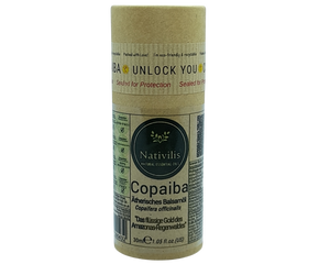 Nativilis Copaiba Ätherisches Balsamöl - Muskel- und Gelenkschmerzen - anti-aging brauner fleck auf der haut akne dermatitis melasma - Pilzinfektionen – Durchblutung von Krampfadern -Aromatherapie-Öl