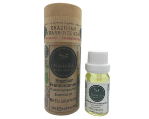 Nativilis Brazilian Frankincense - Breu Branco - Protium heptaphyllum - Amazonian natural oil Copaiba properties anti-inflammatory antiseptic analgesic soothing exfoliant for dry and oily skin