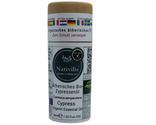 Load image into Gallery viewer, Nativilis Organic Cypress Essential Oil (Cupressus sempervirens) - 100% Natural - 30ml - (GC/MS Tested)
