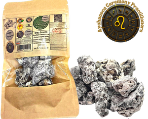 Nativilis Brazilian Frankincense - AMAZONIAN BREU BRANCO NATURAL INCENSE RESIN CHUNKS - Protium heptaphyllum - Shamanic traditional healing practices accompanying prayer - sacred purposes - Ayahuasca ceremony practitioners - Copaiba