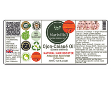 Load image into Gallery viewer, Nativilis Ojon Oil - Caiaue - (Elaeis oleifera) NATURAL HAIR SKIN BOOSTER Rainforest Virgin Oil - revitalizes damaged follicles helps effective hair growth volumize and get tame frizz – Copaiba
