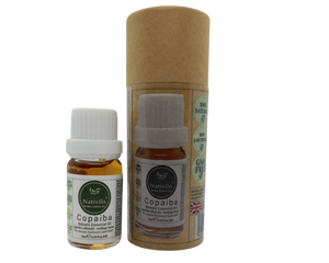Nativilis Copaiba Balsam Essential Oil (10ml) - 100% Natural (Copaifera Officinalis ) (GC/MS Tested)