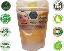 Load image into Gallery viewer, Nativilis Amazonian Yellow Clay Mild Powder Kaolin - Natural Facial Body Mask – Absorb Less Oil Perfect for Sensitive Dry Skin – Increased Collagen – Skin Remineralize - Copaiba benefits

