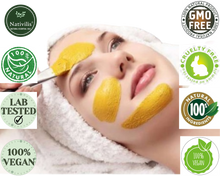 Load image into Gallery viewer, Nativilis Amazonian Yellow Clay Mild Powder Kaolin - Natural Facial Body Mask – Absorb Less Oil Perfect for Sensitive Dry Skin – Increased Collagen – Skin Remineralize - Copaiba benefits
