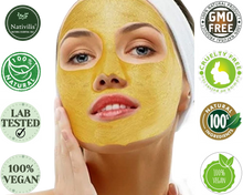 Load image into Gallery viewer, Nativilis Amazonian Yellow Clay Mild Powder Kaolin - Natural Facial Body Mask – Absorb Less Oil Perfect for Sensitive Dry Skin – Increased Collagen – Skin Remineralize - Copaiba benefits
