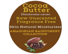 Load image into Gallery viewer, Nativilis Amazonian Cocoa Butter Raw Unscented Fragrance Free (Theobroma cacao) Skin Natural Moisturizer Replenishing skin&#39;s moisture protecting your skin improving elasticity – Copaiba properties
