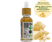 Load image into Gallery viewer, Nativilis Murumuru Virgin Oil (Astrocaryum murumuru) Amazonian Rainforest Collection - Skin Hair Care Natural Moisturizer – Less frizzy hair - Won’t clog your pores – Copaiba properties

