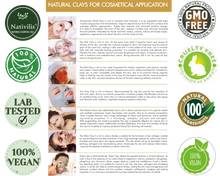 Load image into Gallery viewer, Nativilis Amazonian Yellow Clay Mild Powder Kaolin - Natural Facial Body Mask – Absorb Less Oil Perfect for Sensitive Dry Skin – Increased Collagen – Skin Remineralize - Copaiba benefits
