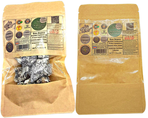 Nativilis Brazilian Frankincense - AMAZONIAN BREU BRANCO NATURAL INCENSE RESIN CHUNKS - Protium heptaphyllum - Shamanic traditional healing practices accompanying prayer - sacred purposes - Ayahuasca ceremony practitioners - Copaiba