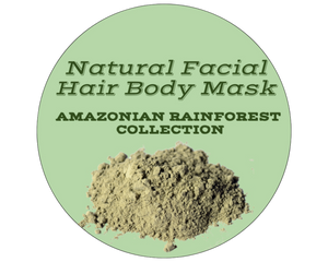 Nativilis Amazonian Green Montmorillonite Powder Clay - Natural Facial Hair Body Mask – oily and acne-prone skin restoring balance skin PH levels – Best known most used - Copaiba benefits