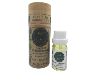 Nativilis Brazilian Frankincense - Breu Branco - Protium heptaphyllum - Amazonian natural oil Copaiba properties anti-inflammatory antiseptic analgesic soothing exfoliant for dry and oily skin
