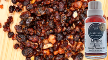Load image into Gallery viewer, Nativilis Organic Myrrh Essential Oil (Commiphora myrrha) - 100% Natural - 30ml - (GC/MS Tested)
