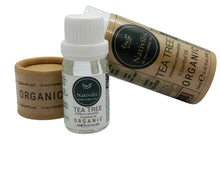 Load image into Gallery viewer, Nativilis Organic Tea Tree Essential Oil (Melaleuca alternifolia) - 100% Natural - 10ml - (GC/MS Tested)
