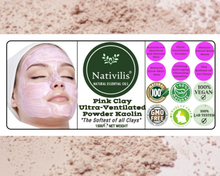 Load image into Gallery viewer, Kaolin Clay Powder | Kaolin Powder | Nativilis Natural Essential Oils
