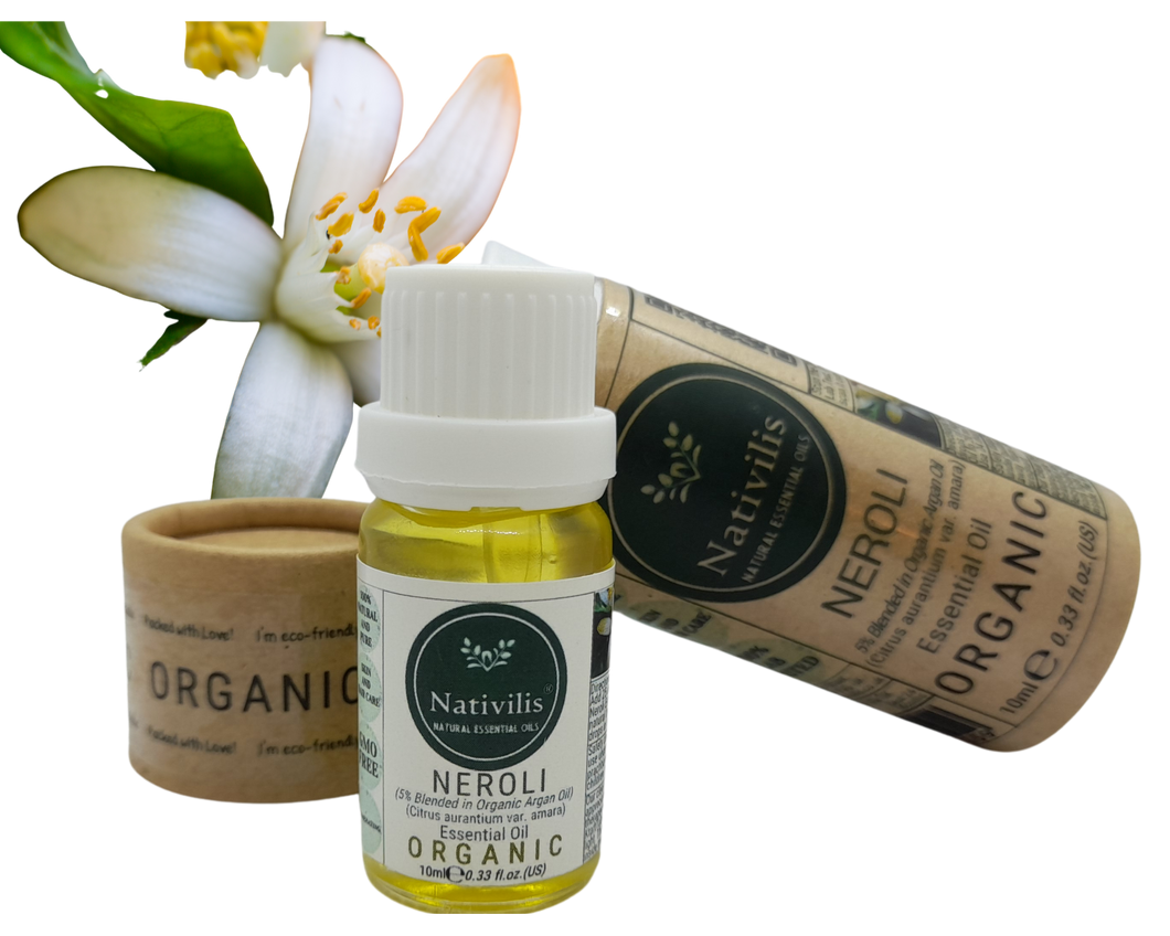 Organic Neroli Essential Oil Blend | Nativilis Natural Essential Oils