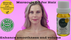 Nativilis Virgin Maracuja Passion Fruit Oil - (Passiflora Edulis) - Amazonian Rainforest Collection High Concentration Omega 6