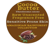 Load image into Gallery viewer, Nativilis Amazonian Cocoa Butter Raw Unscented Fragrance Free (Theobroma cacao) Skin Natural Moisturizer Replenishing skin&#39;s moisture protecting your skin improving elasticity – Copaiba properties
