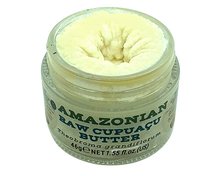 Load image into Gallery viewer, Nativilis Amazonian Raw Cupuacu Butter (Theobroma grandiflorum) - Helps seal in moisture to rehydrate skin and hair increase suppleness and decrease signs of aging like fine lines wrinkles – Copaiba
